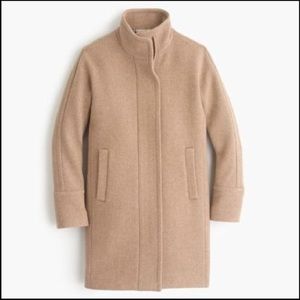 JCrew stadium cloth cocoon coat